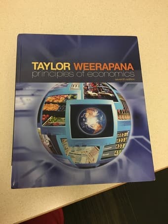 Econ 1 Textbook Taylor Principles of Economics 7e $125 OBO 1