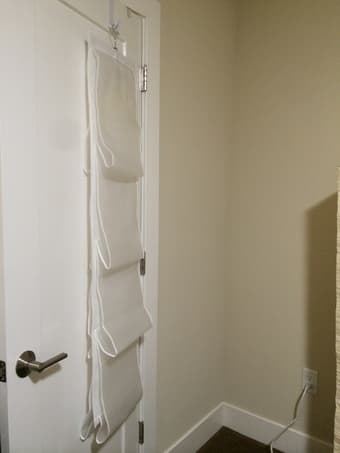 Hanging handbag / purse organizer, $5 1