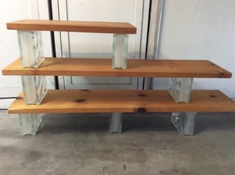 Desk & shelving for sale 3