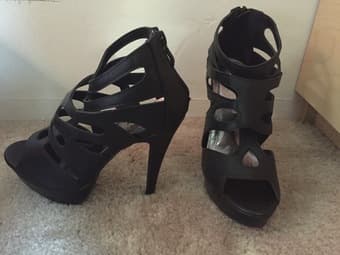 6" heels, rarely worn 3