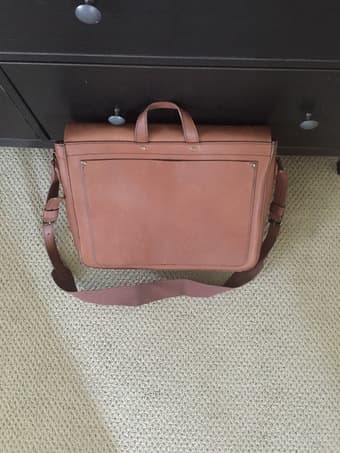 Leather Messenger Bag - $100 or best offer 3
