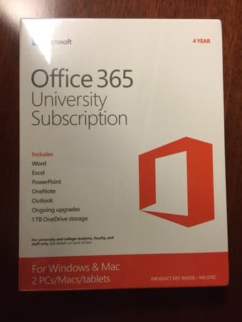 Office 365 University Subscription 1