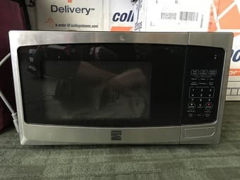 stainless steel microwave $85 1