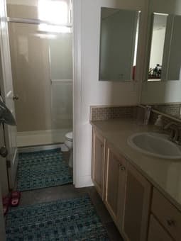 Furnished bedroom with its own bathroom for rent 3