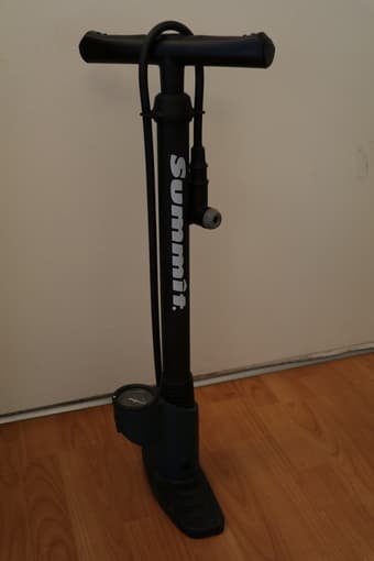 Summit Air Speed Bicycle Floor Pump - $20 1