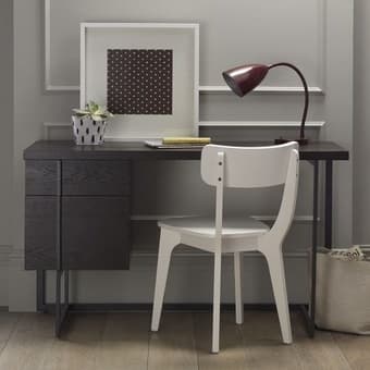 West Elm Flat-Bar storage desk $150 1