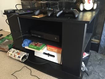 Moving sale! Sofa, Closet, TV stand, Bedstand, Roku, air circulator 2