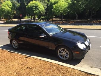 Mercedes c230 sportcoupe, 85.000 miles, manual transmission, $5000 3