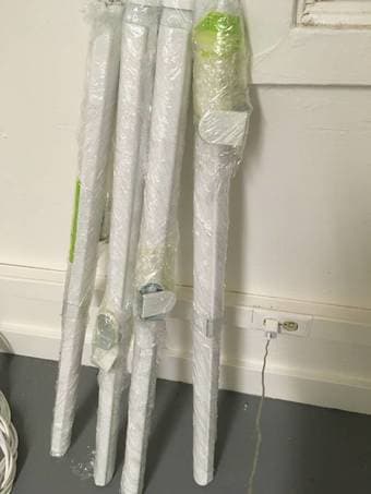 4 x IKEA Tupplur roller blinds, white - $40 3
