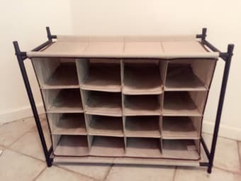 Queen Size Mattress + Table Lamp + Shoes Organizer for SALE!!! 3