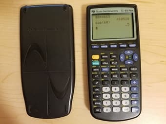 TI-83 Plus graphing calculator - $45 1