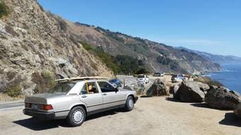 1987 Mercedes 190E, 2.3l, mileage 85K - Available For Rent 2