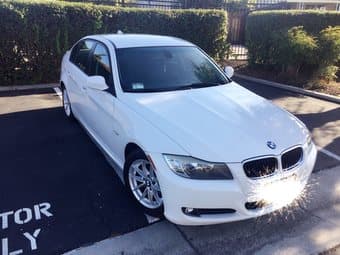 2010 BMW 328i, White, 4 Door Sedan, 67,000 miles 1