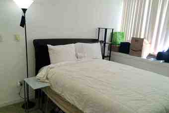 Large, Sunny Master Bedroom (Furnished) in Luxury Highrise w/ Hottub! 2