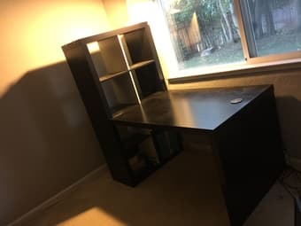Study table + Shelf + Office chair combo - $70 1