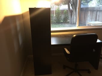 Study table + Shelf + Office chair combo - $70 3