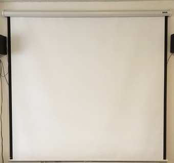Projector & Screen $300 1