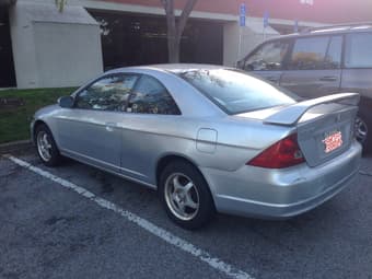 2002 Honda Civic EX Coupe $3200 1