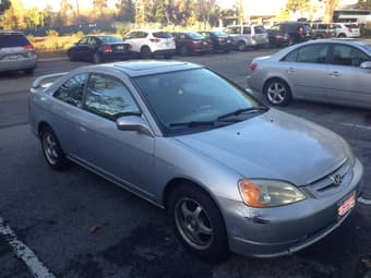 2002 Honda Civic EX Coupe $3200 3