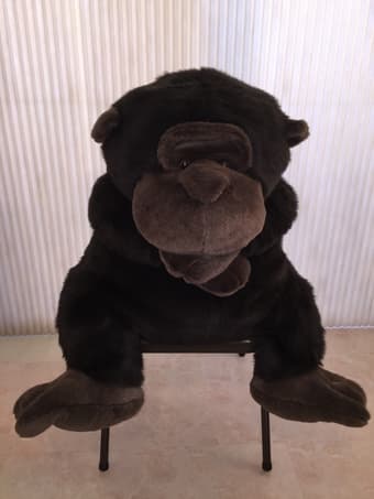 FAO Schwarz adorable 25" gorilla plush toy ($50 OBO) 3