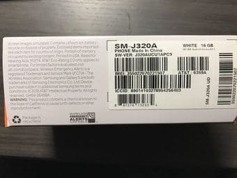 Brand new Samsung Galaxy J3 for sale  $120.00 (wikipedia fundraising) 2