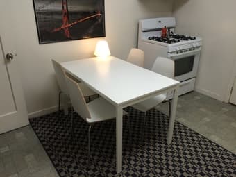 Table + 4 chairs Ikea 1