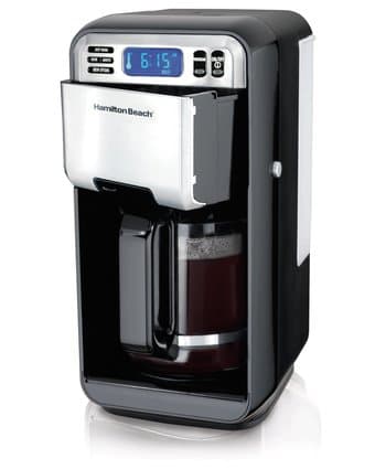 Hamilton Beach 12-Cup Digital Coffee Maker, Stainless Steel - 20 $ 1