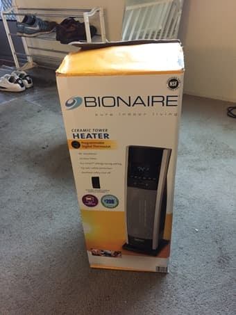 Portable heater for a warm winter 1