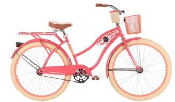 Women's Pink Cruiser Bike (Brand New) + U-lock 1