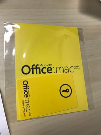 MS Office (for Mac) 2011 1
