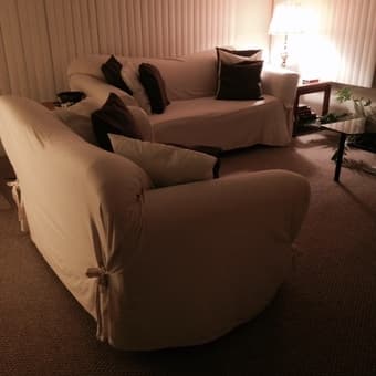 Nice Sofas, 3 seats and 2 seats. 1