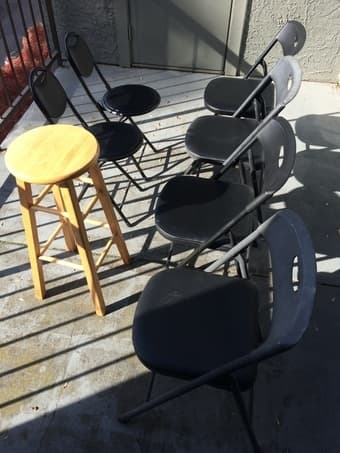 Sofa, Closet, Dining Table, Chair 3
