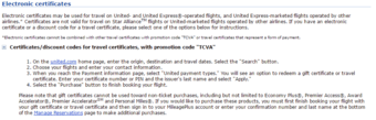$40 United Airline electronic certificate 1