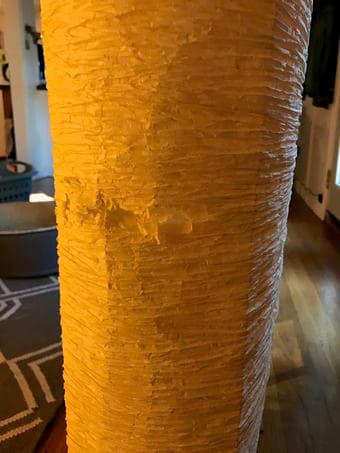 IKEA standing paper lamp 2