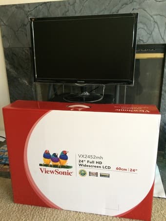Like-new widescreen computer monitor 24’’ 2