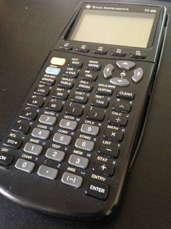 Texas Instruments TI-86 Graphing Calculator 1