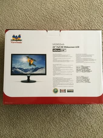 Like-new widescreen computer monitor 24’’ 3