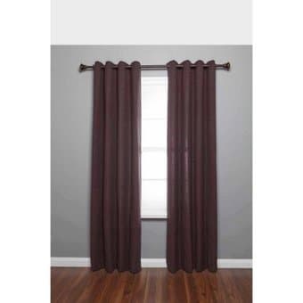 2 Bronze Curtain Rods - 1