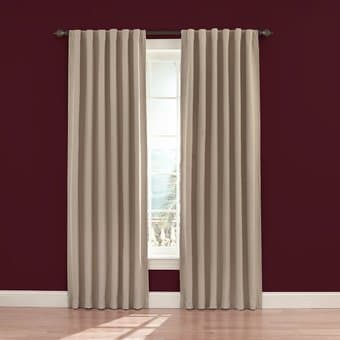 New light/noise reducing curtains! 2