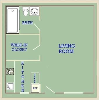 Premier studio apartment for rent from Jan 15, 2017 - Feb 28, 2017 1