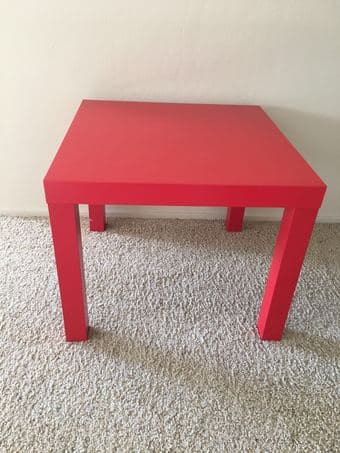 table lamp($15), side table($10) 2