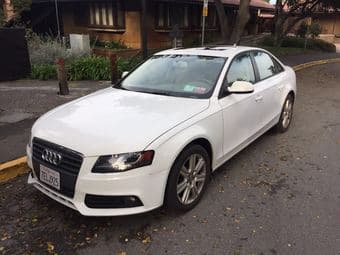 Sell Audi A4 2010 white 76k mile 1