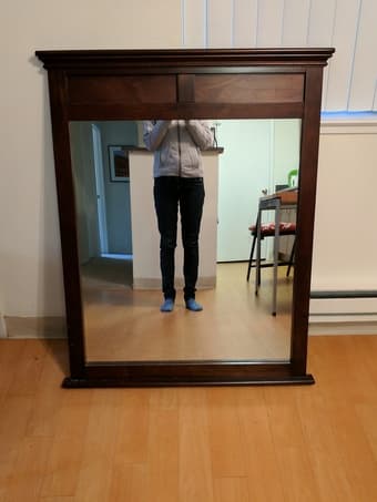 Beautiful mirror, chairs, bedside table for sale 1