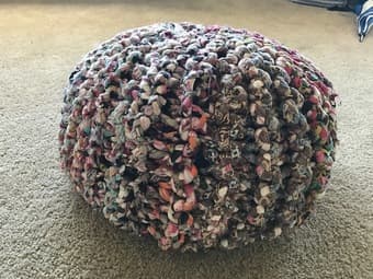 CB2 pouf 1