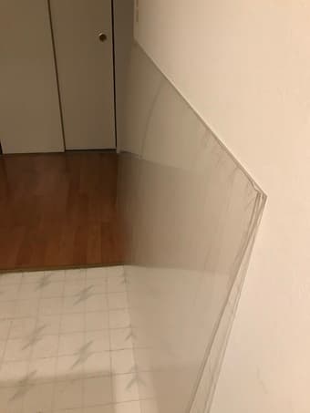 New clear acrylic board with protective film, no scratch 2
