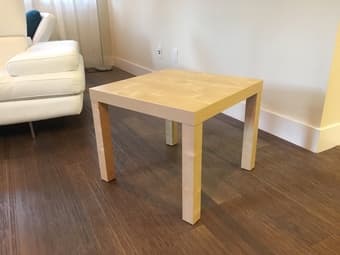 Ikea LACK side table, birch effect 2