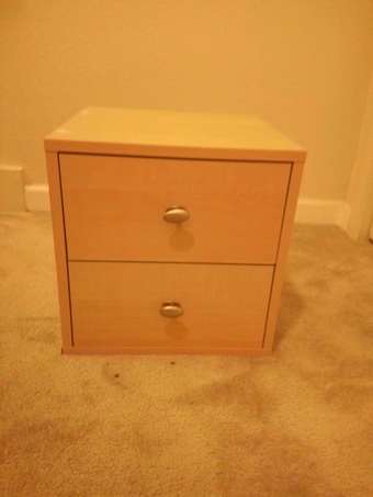 Night Stand for bedroom set of 3 2