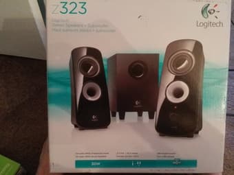 TV screen + Speakers + antenna 3