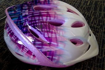 two bike Helmets each $10 1