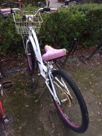 women's bike for sale--Electra Townie, white + U-lock + basket 2